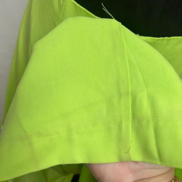 Bardot Cut Out Slit Midi Dress Green - Picture 8 of 8